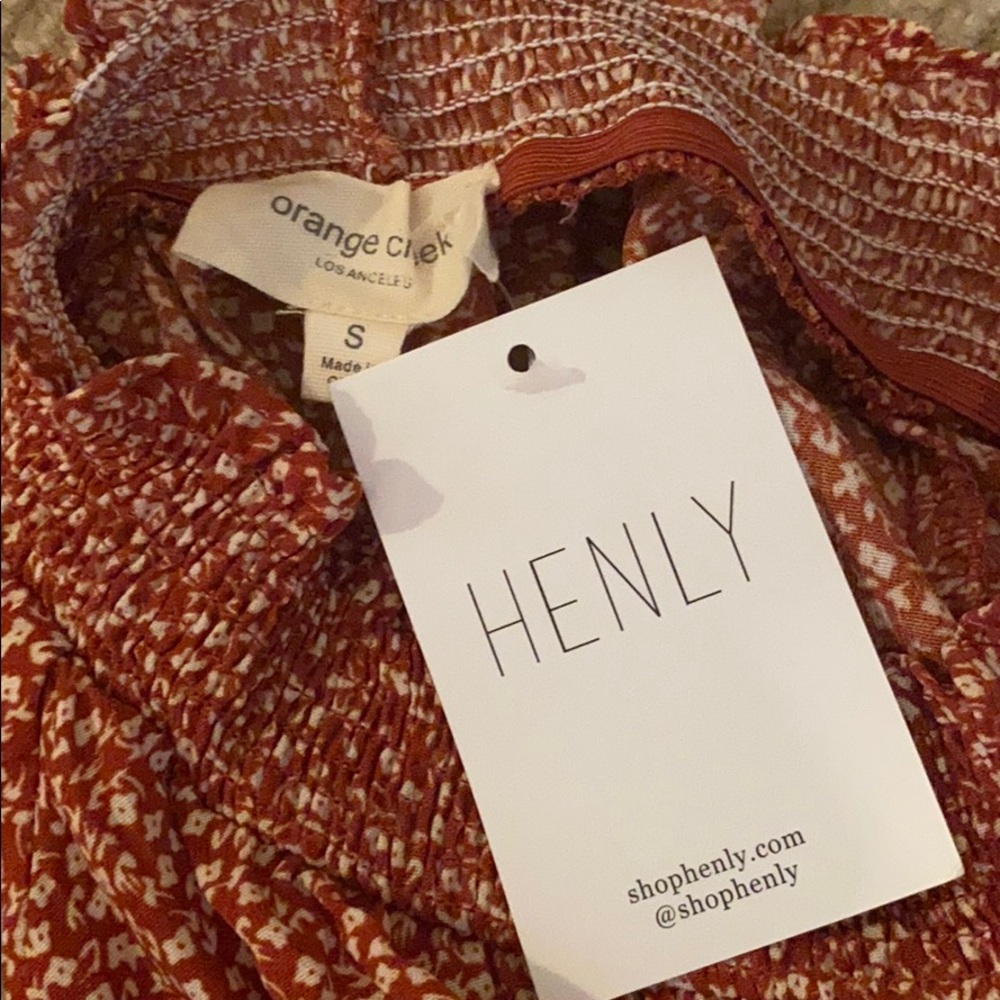 High Neck Maxi Dress in Rust! - Picture 10 of 11